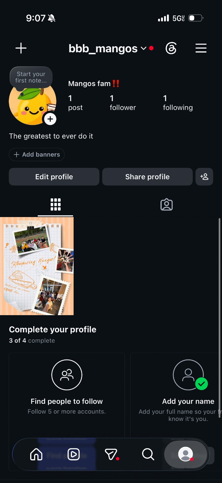 Making a FIRE instagram
